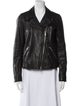Barney's New York Leather Biker Jacket