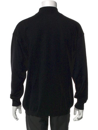 Barney's New York Virgin Wool Mock Neck Pullover