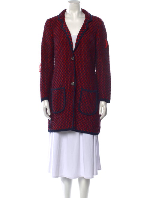 Barney's New York Wool Printed Sweater