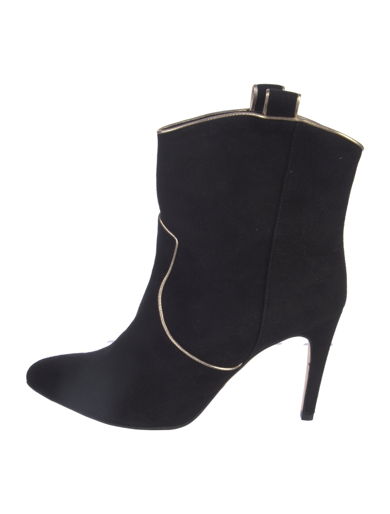 Barney's New York Suede Western Boots