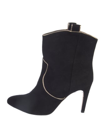 Barney's New York Suede Western Boots