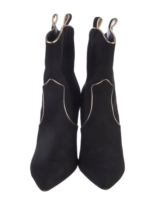 Barney's New York Suede Western Boots