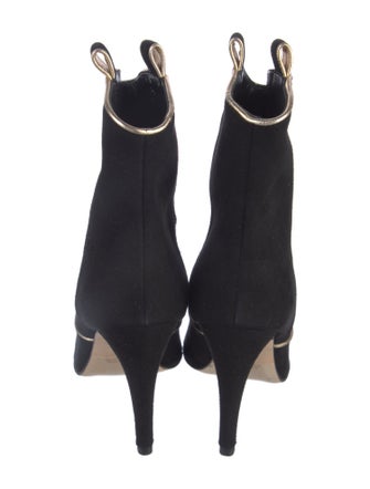 Barney's New York Suede Western Boots