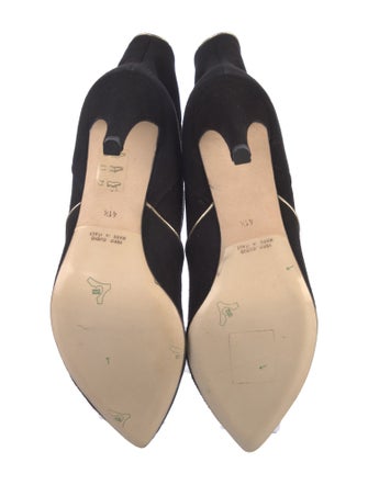 Barney's New York Suede Western Boots