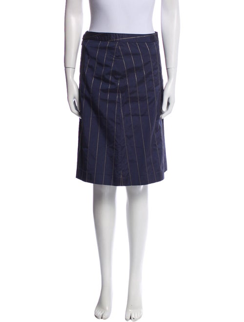 Barney's New York Striped Knee-Length Skirt
