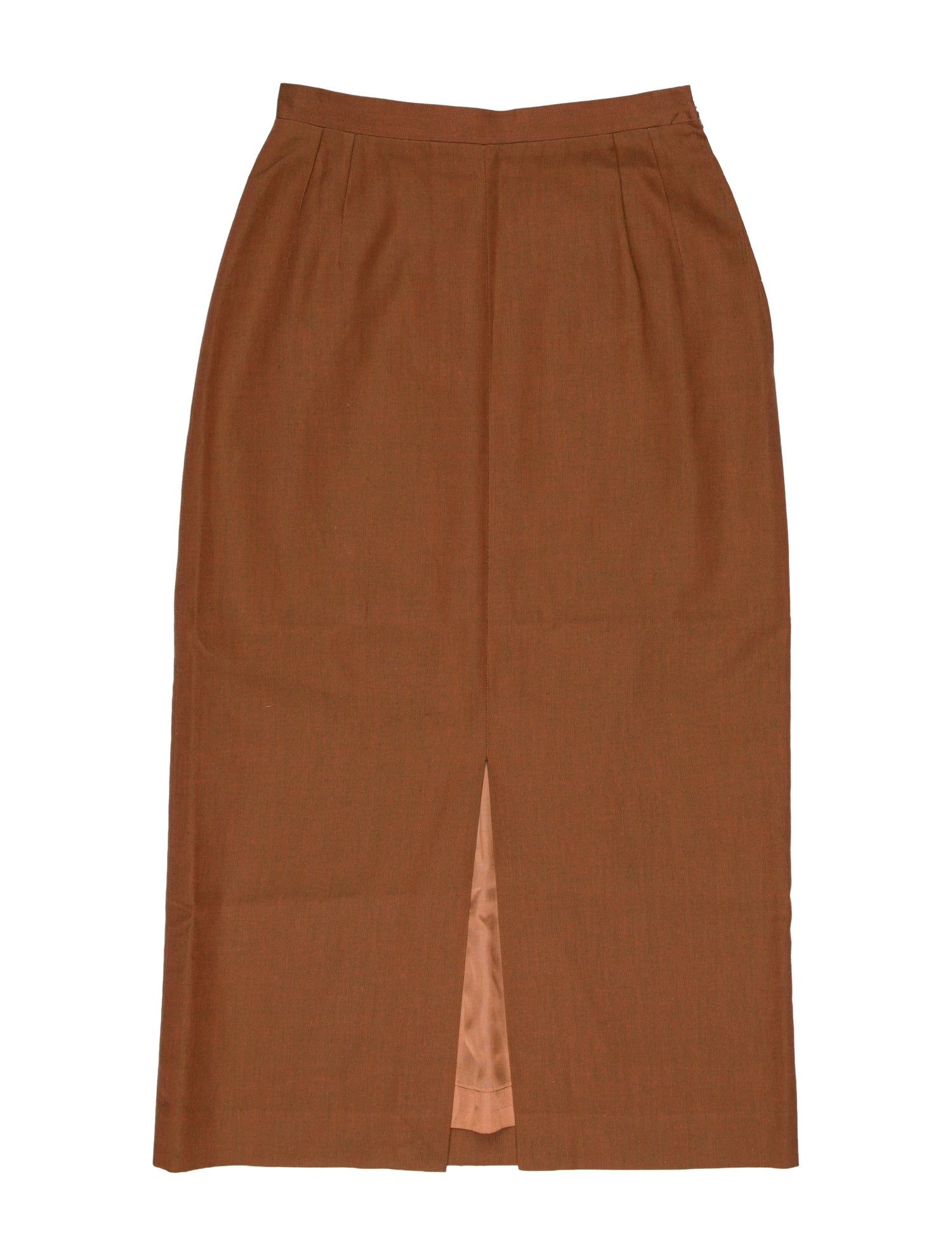 Barney's New York Pleated Accents Midi Length Skirt