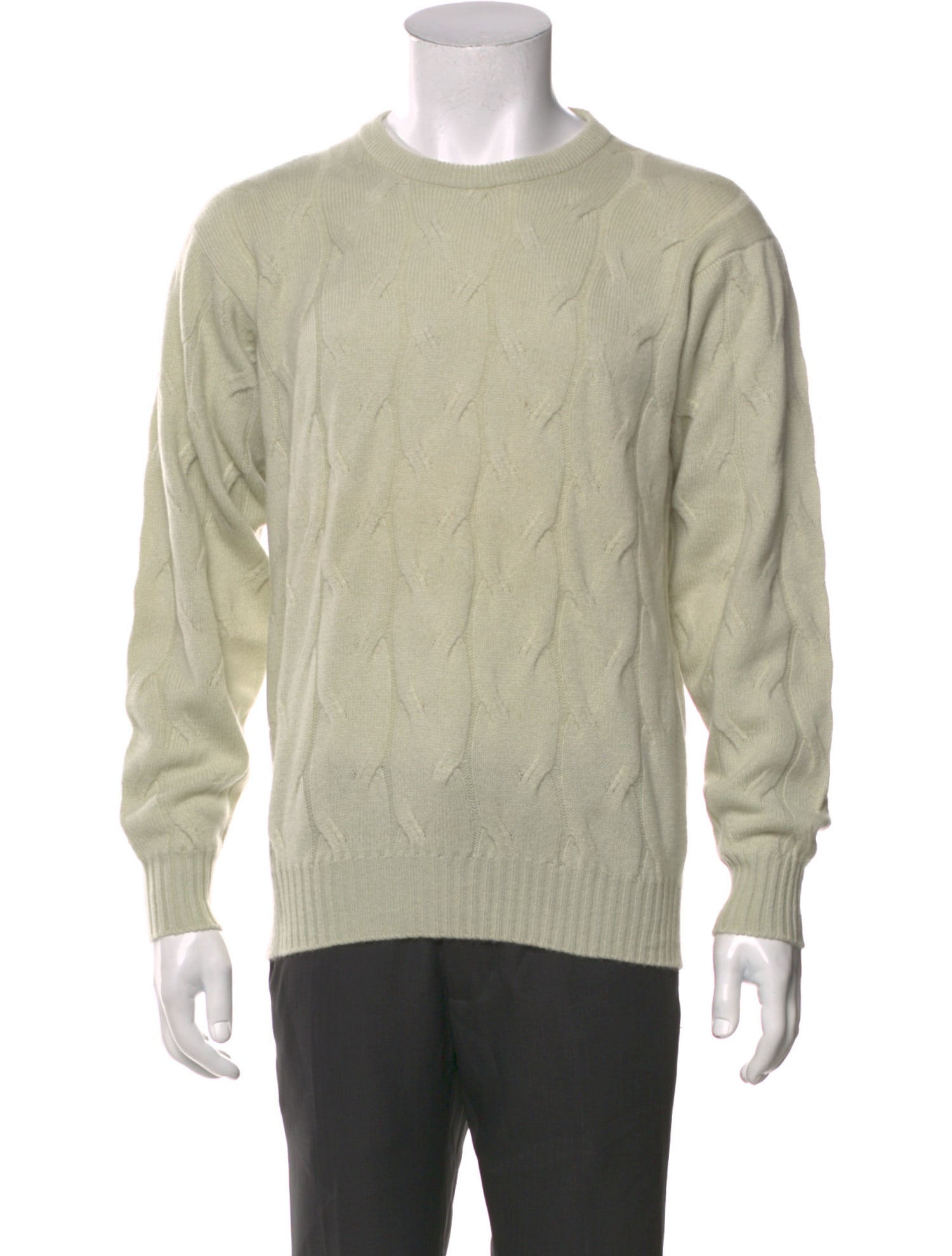 Barney's New York Cashmere Crew Neck Pullover
