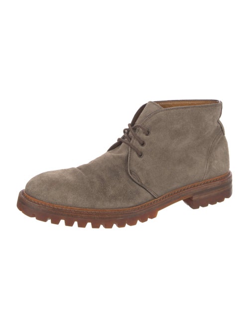 Barney's New York Suede Lace-Up Boots