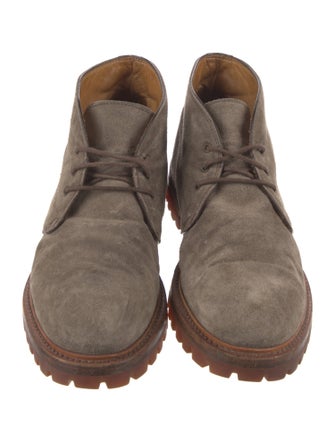 Barney's New York Suede Lace-Up Boots