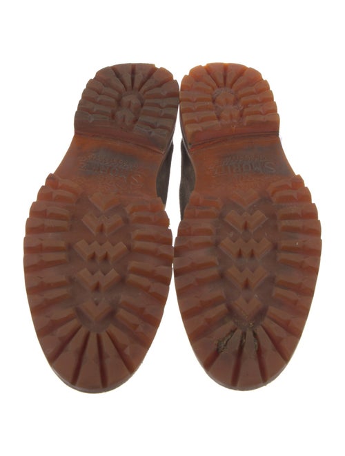 Barney's New York Suede Lace-Up Boots