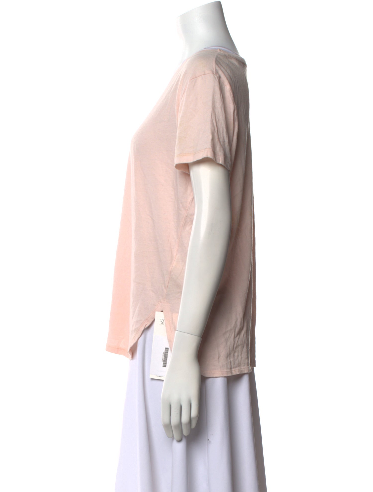 Barney's New York Bateau Neckline Short Sleeve T-Shirt