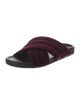Barney's New York Velvet Slides