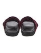 Barney's New York Velvet Slides