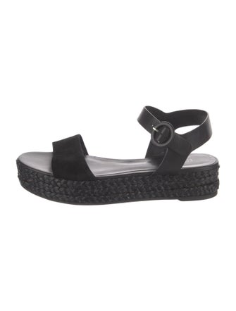 Barney's New York Suede Espadrilles