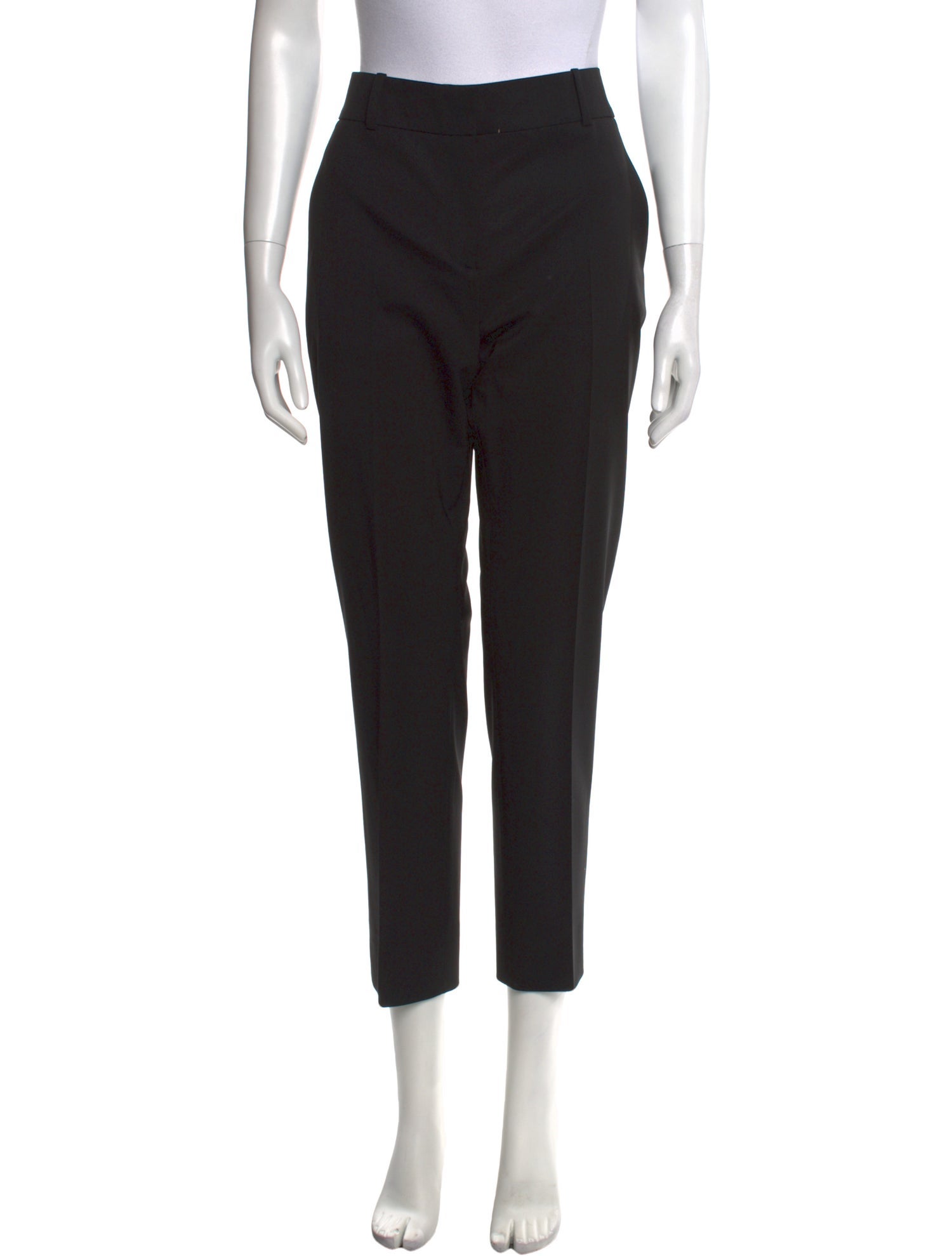 Barney's New York Virgin Wool Straight Leg Pants