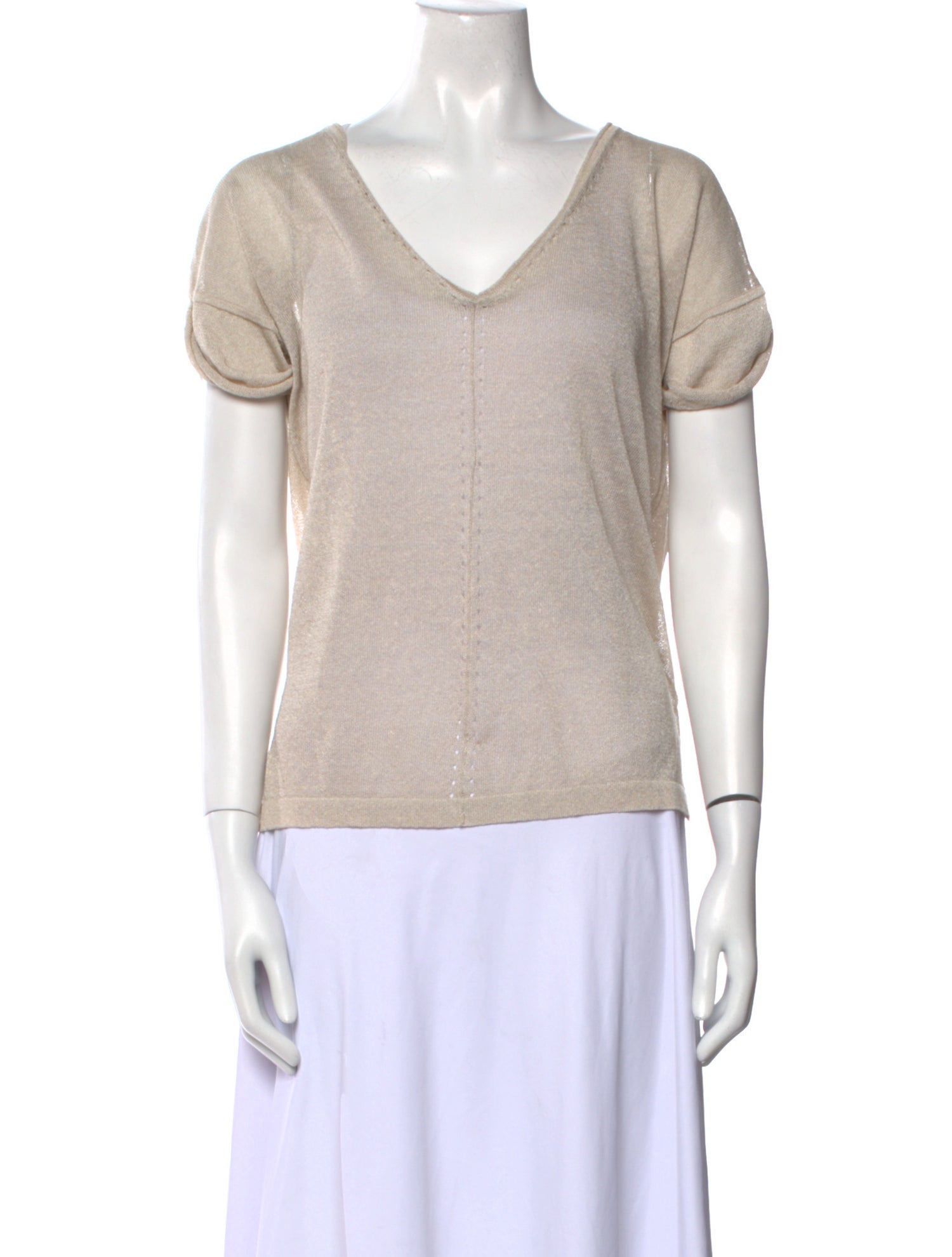 Barney's New York V-Neck Short Sleeve T-Shirt