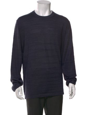 Barney's New York Cashmere Crew Neck Pullover