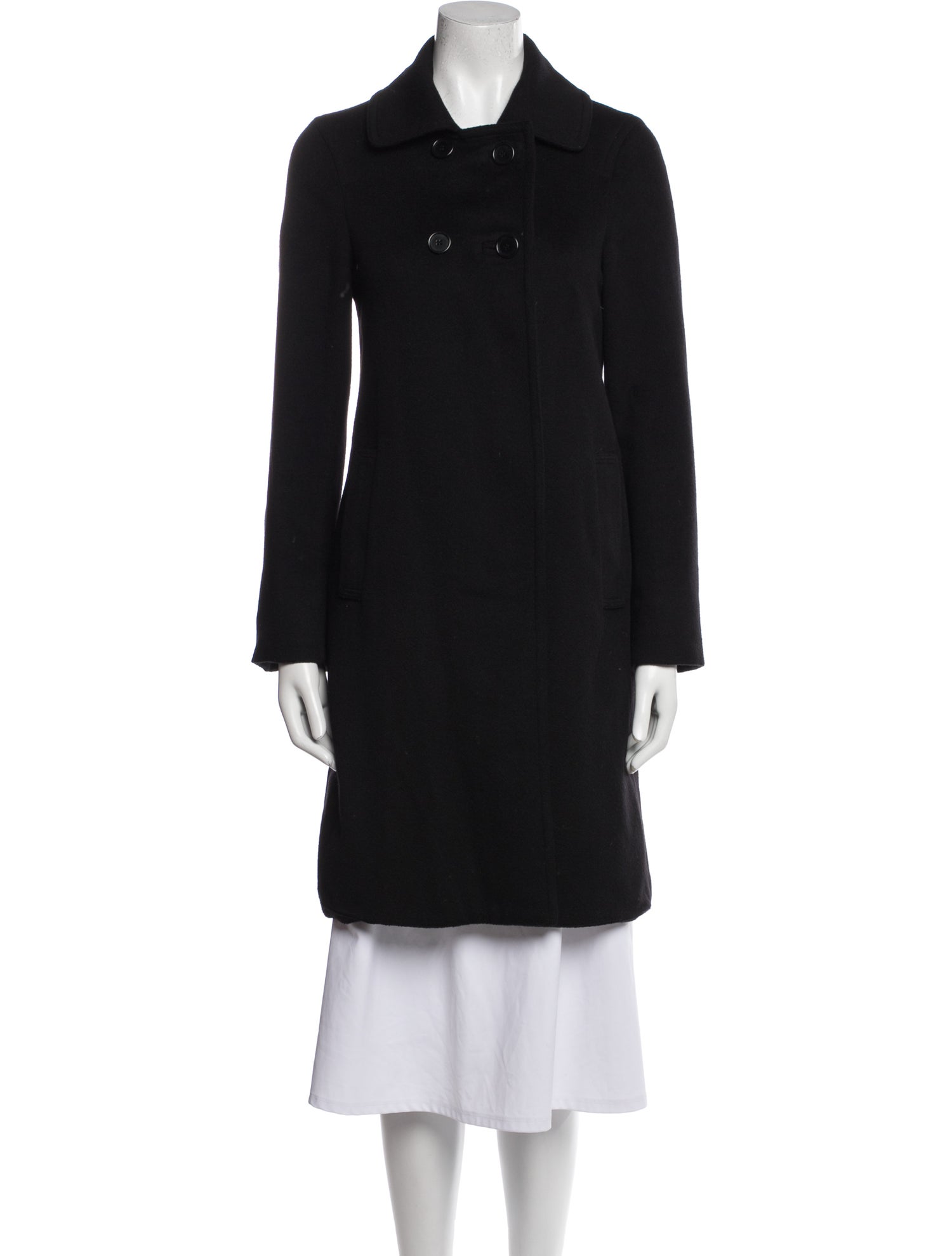 Barney's New York Cashmere Trench Coat