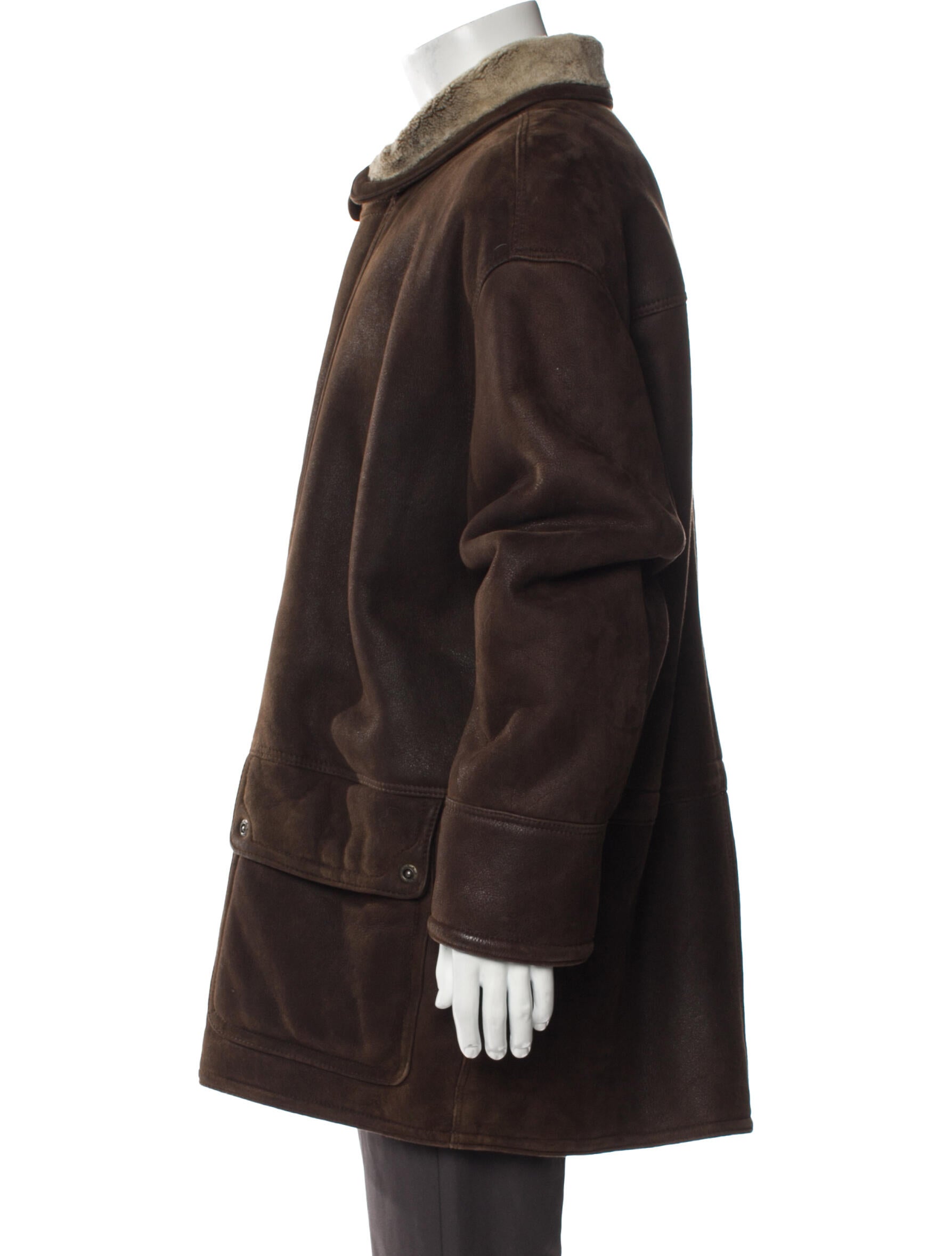 Barney's New York Lambskin Parka