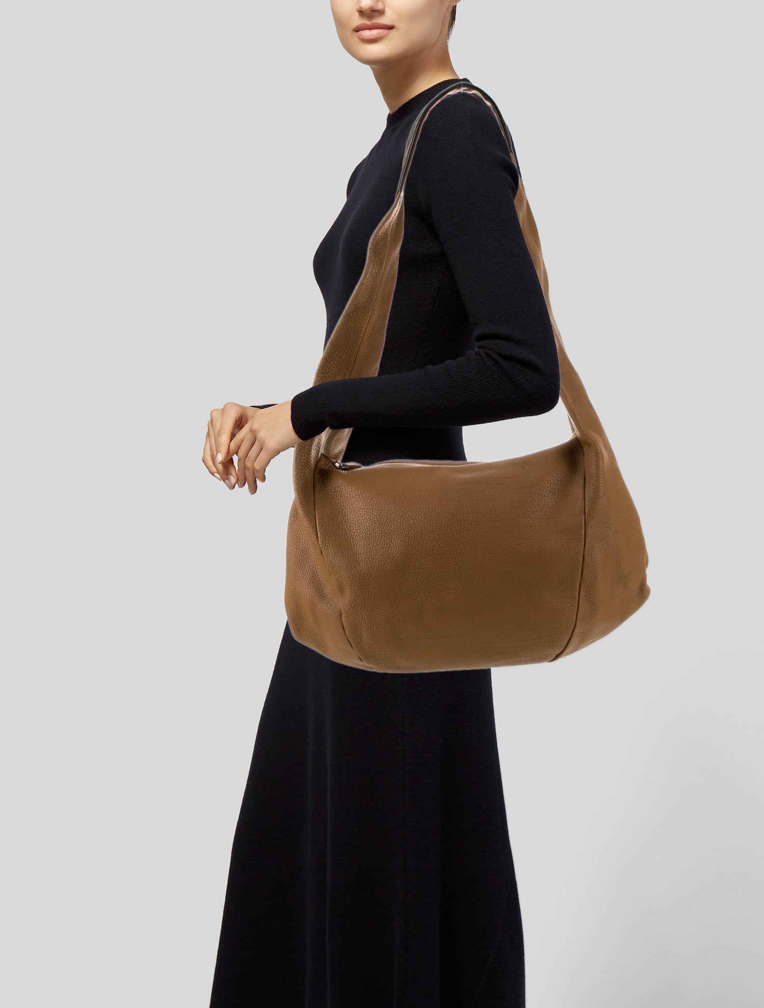 Barney's New York Leather Shoulder Bag