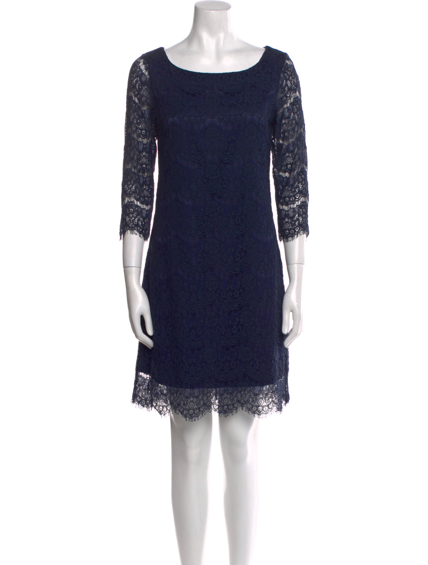 Barney's New York Lace Pattern Mini Dress w/ Tags