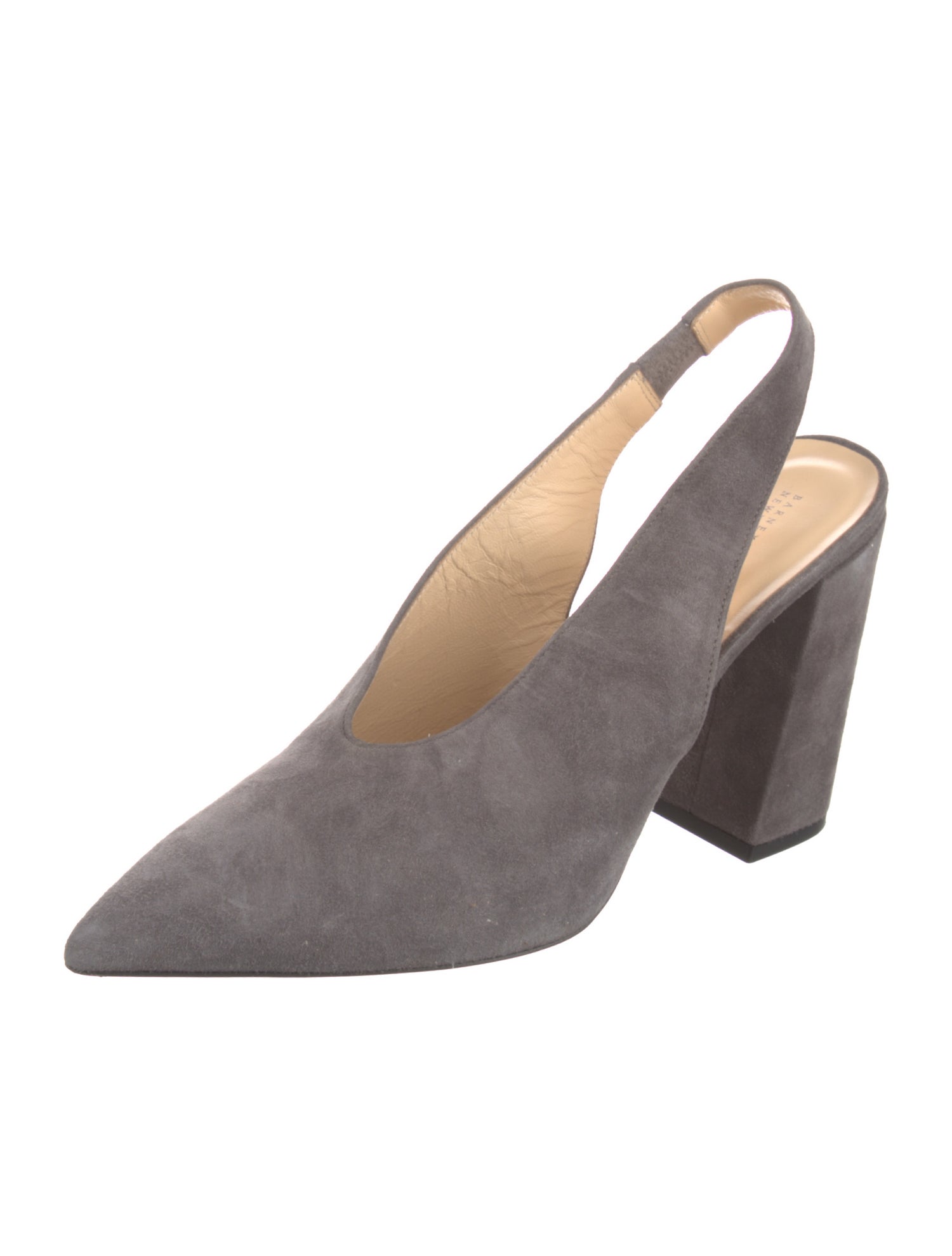 Barney's New York Suede Slingback Pumps