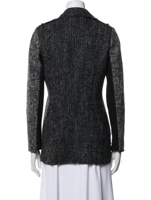 Barney's New York Tweed Pattern Blazer