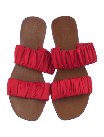 Barney's New York Satin Slides