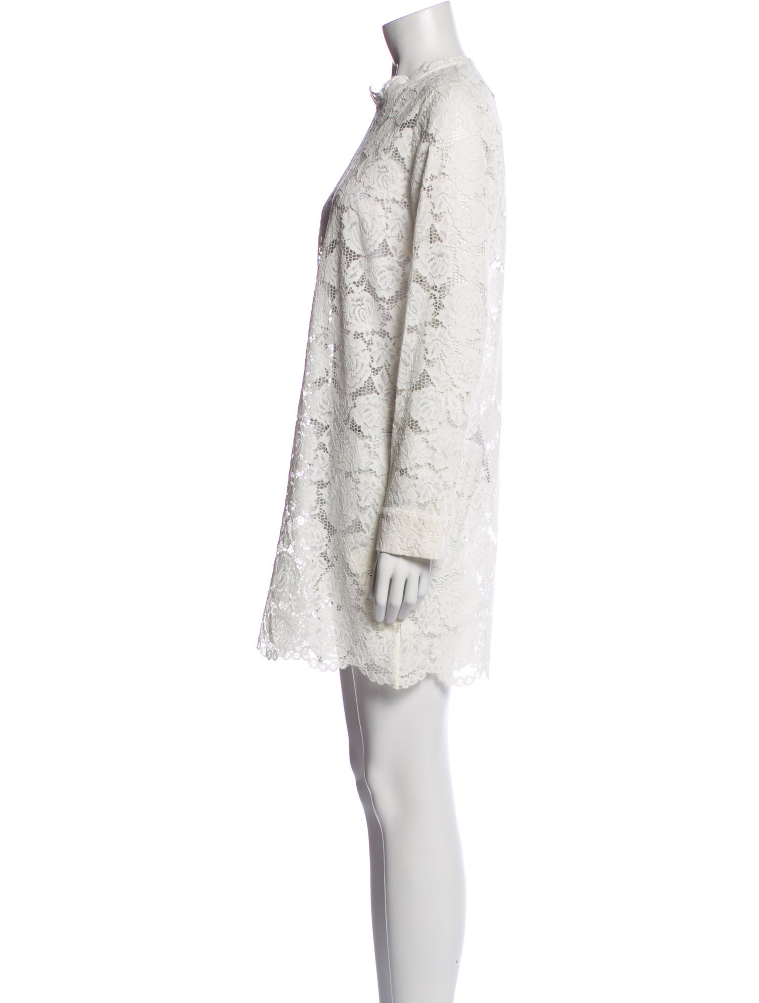 Barney's New York Lace Pattern Mini Dress w/ Tags