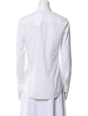 Barney's New York Long Sleeve Button-Up Top