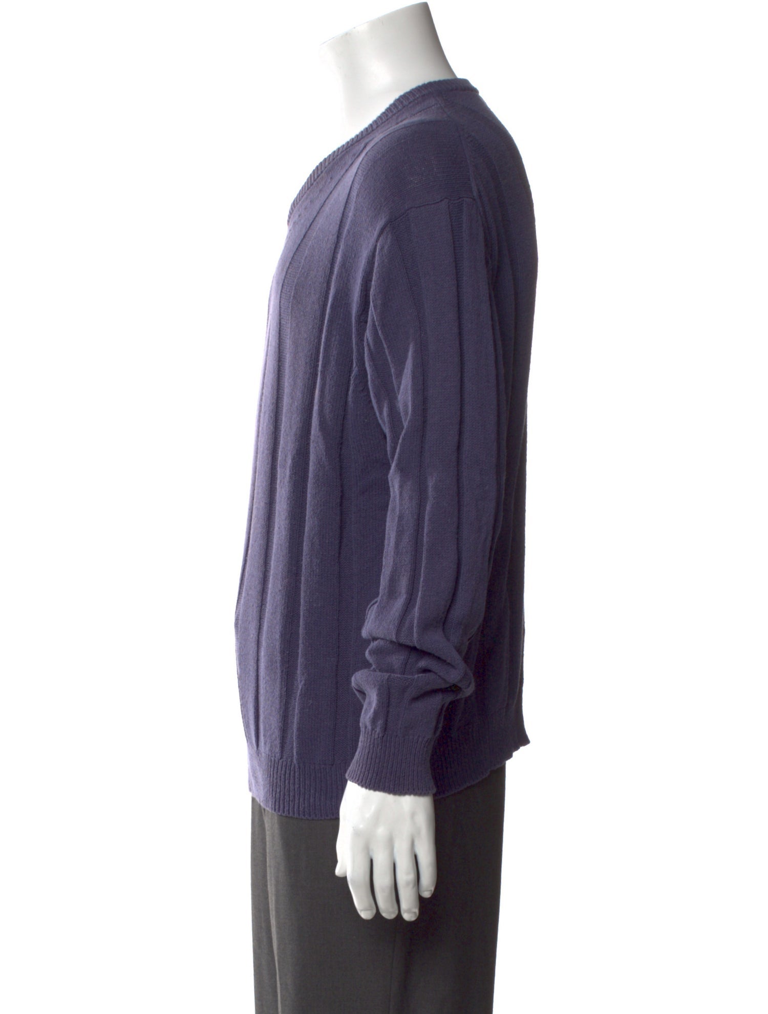 Barney's New York V-Neck Long Sleeve Pullover