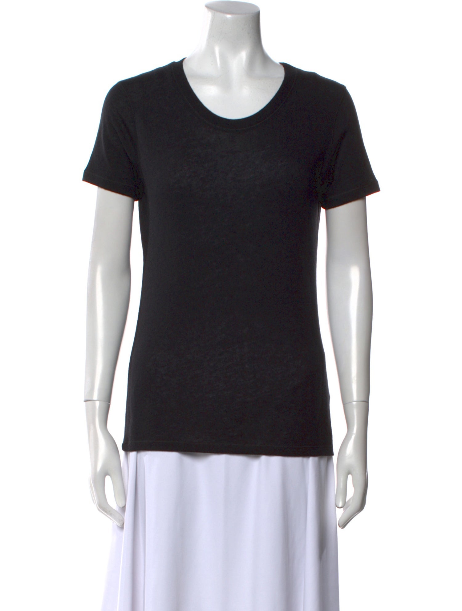 Barney's New York Cashmere Scoop Neck T-Shirt