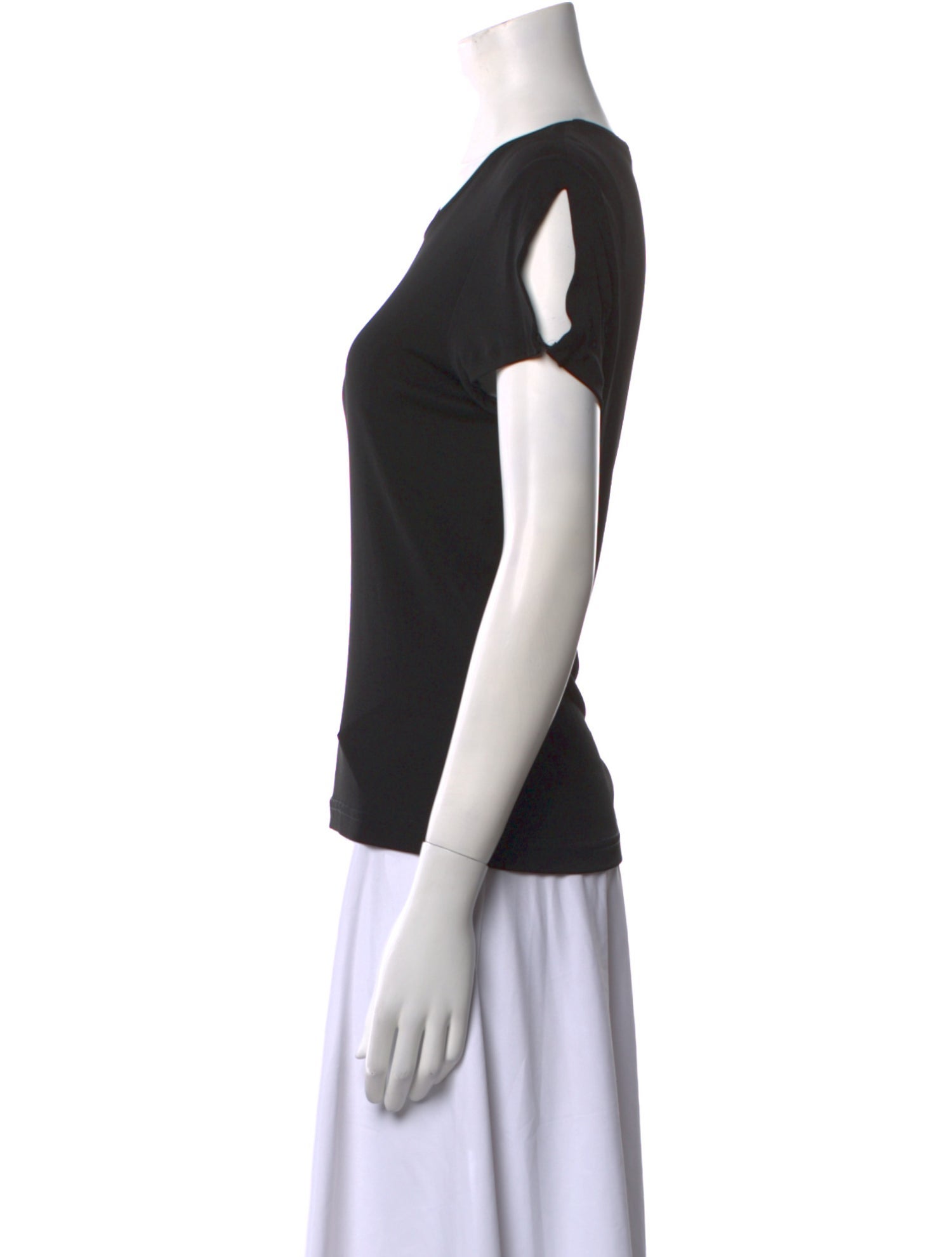 Barney's New York Scoop Neck Short Sleeve T-Shirt