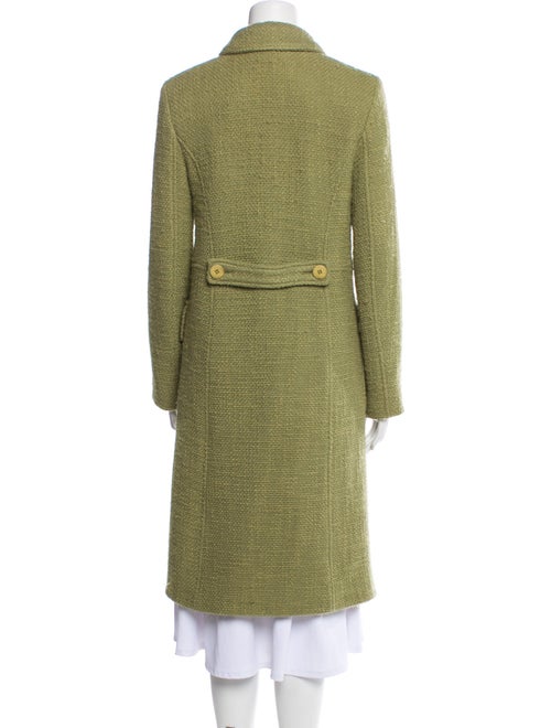 Barney's New York Virgin Wool Tweed Pattern Peacoat