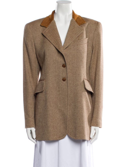 Barney's New York Wool Printed Coat