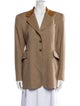 Barney's New York Wool Printed Coat