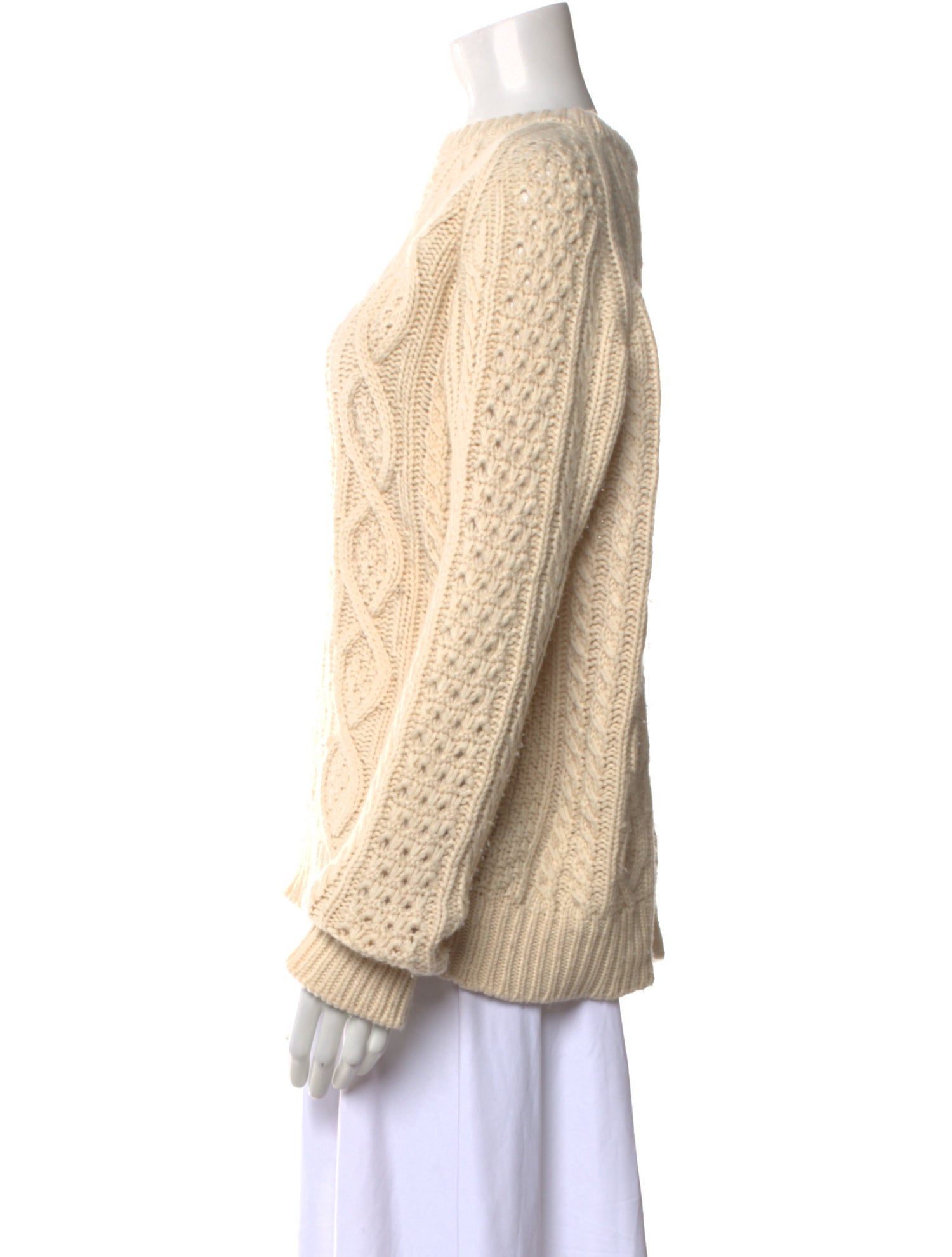Barney's New York Cashmere Bateau Neckline Sweater