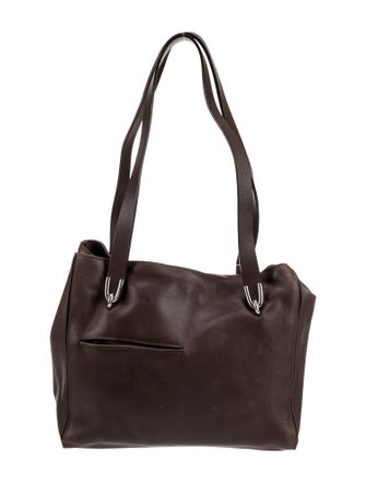 Barney's New York Leather Shoulder Bag