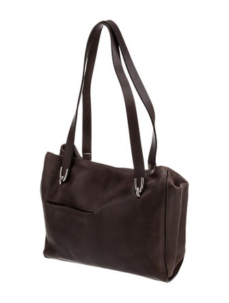 Barney's New York Leather Shoulder Bag