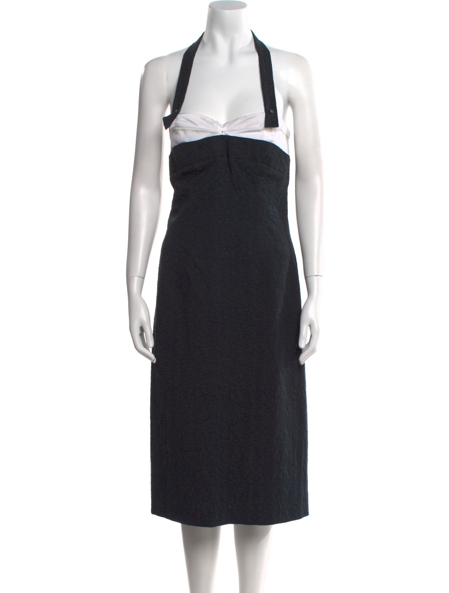 Barney's New York Halterneck Mini Dress