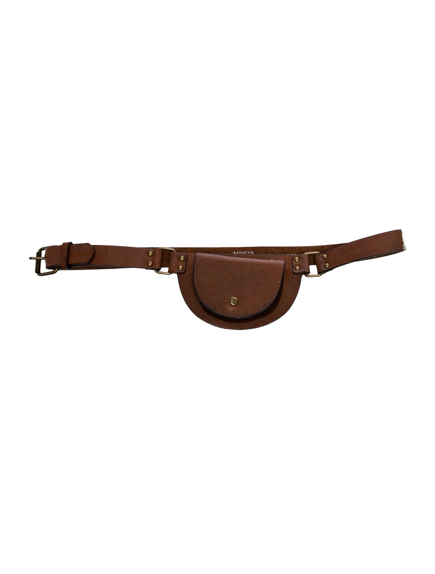 Barney's New York Leather Belt Bag
