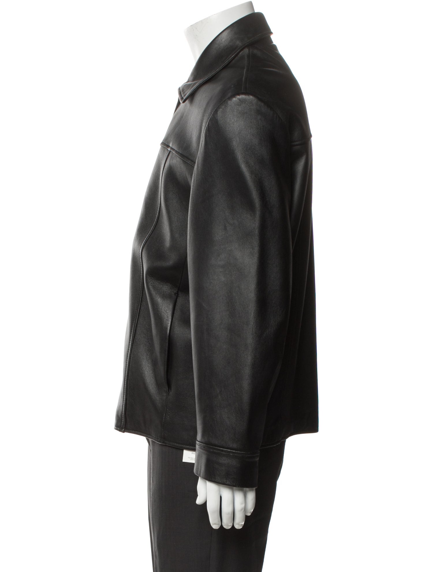 Barney's New York Leather Moto Jacket