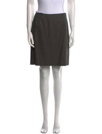 Barney's New York Wool Knee-Length Skirt