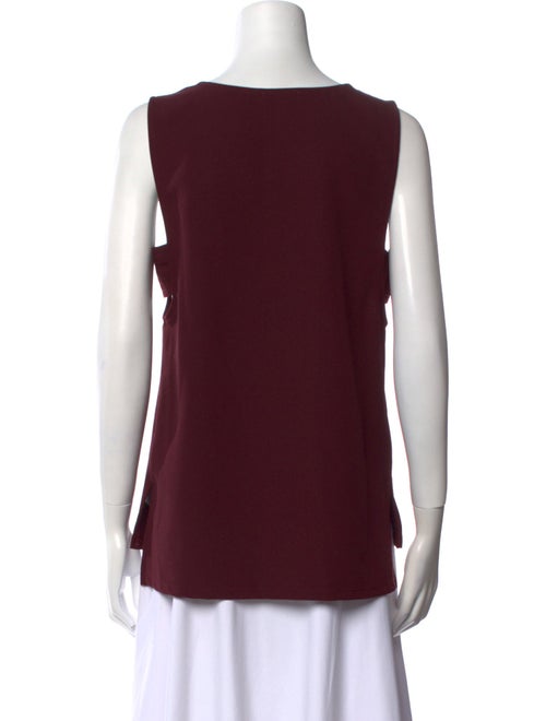 Barney's New York Scoop Neck Sleeveless Top