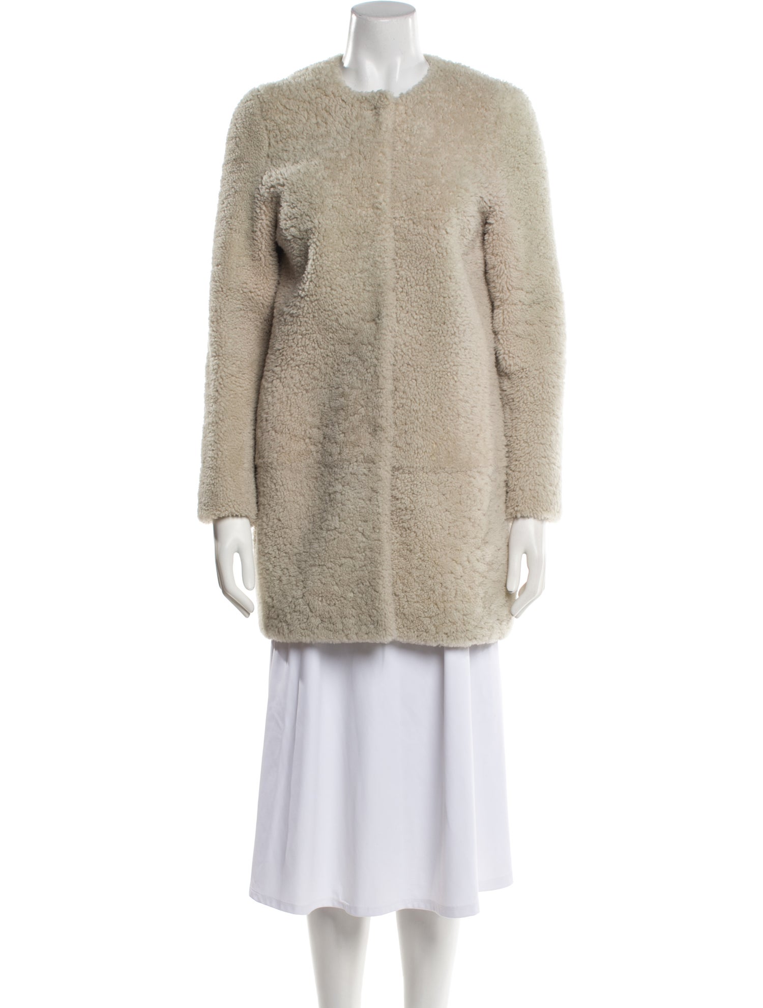 Barney's New York Lamb Fur Fur Coat