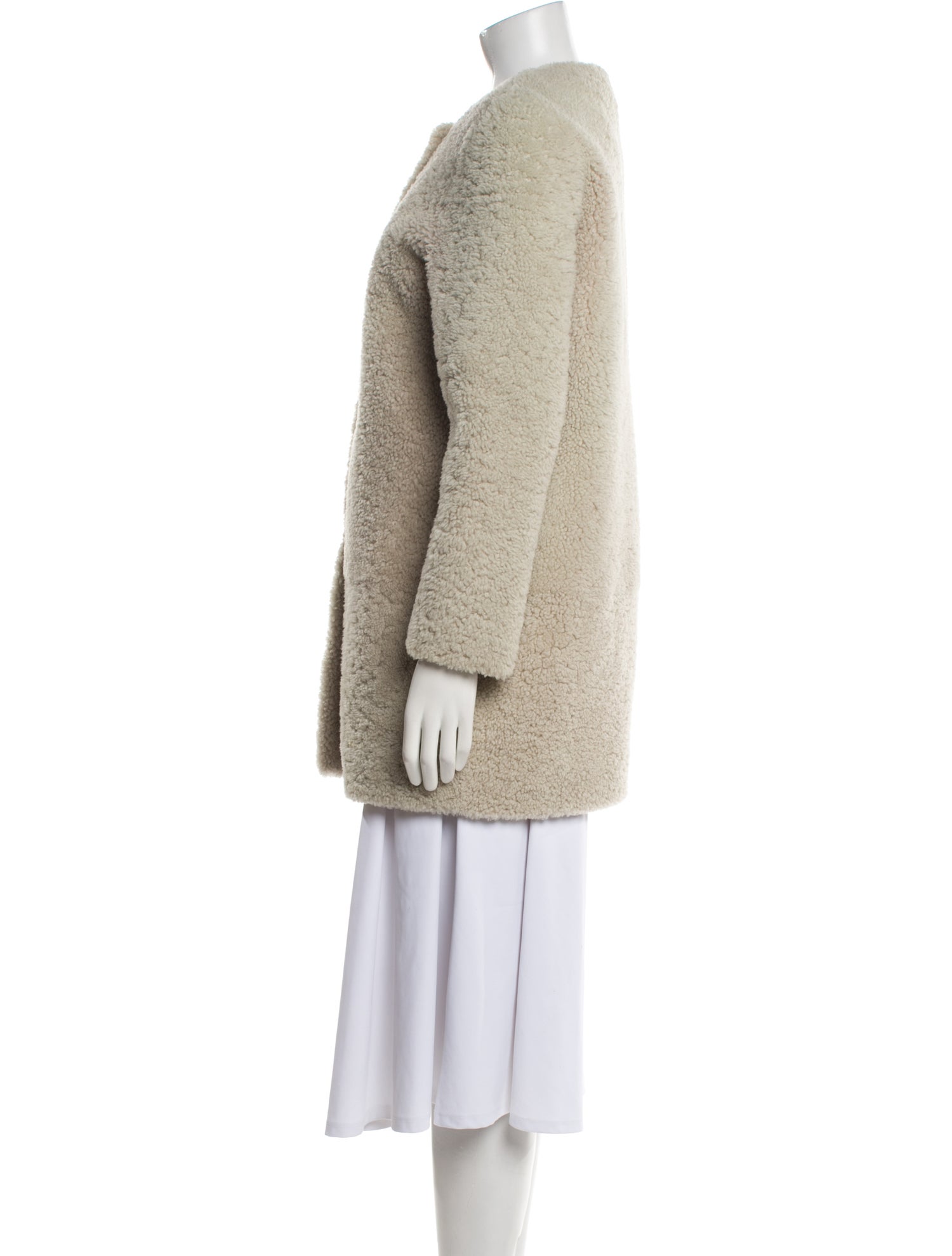 Barney's New York Lamb Fur Fur Coat