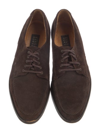Barney's New York Suede Derby Shoes
