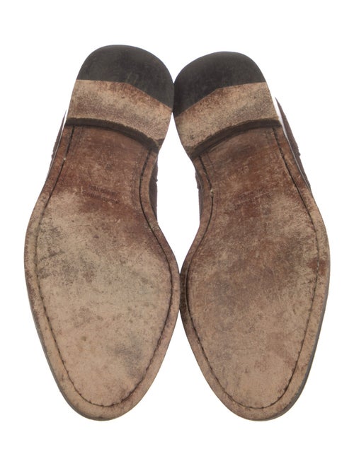 Barney's New York Suede Derby Shoes