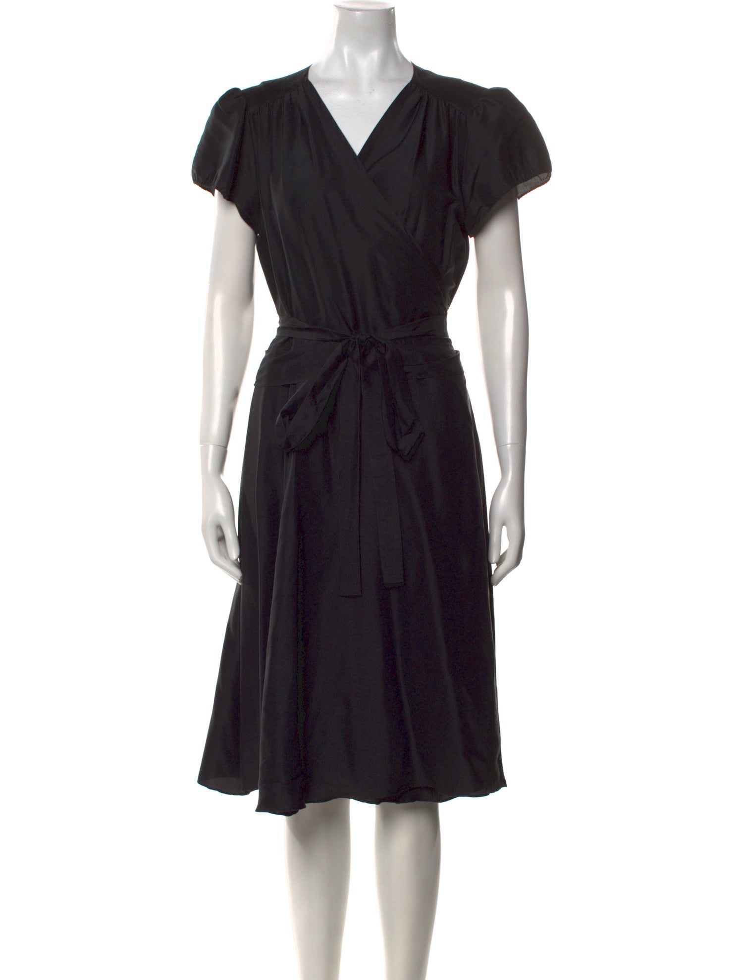 Barney's New York Silk Knee-Length Dress