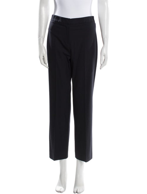 Barney's New York Virgin Wool Straight Leg Pants